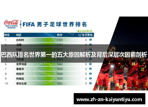 巴西队排名世界第一的五大原因解析及背后深层次因素剖析 巴西队排名世界第一的五大原因解析及背后深层次因素剖析