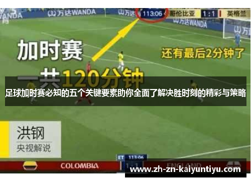 足球加时赛必知的五个关键要素助你全面了解决胜时刻的精彩与策略 足球加时赛必知的五个关键要素助你全面了解决胜时刻的精彩与策略